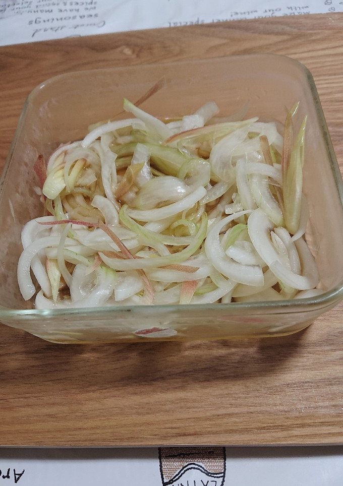 玉葱とみょうがの三杯酢。-レシピのメイン写真
