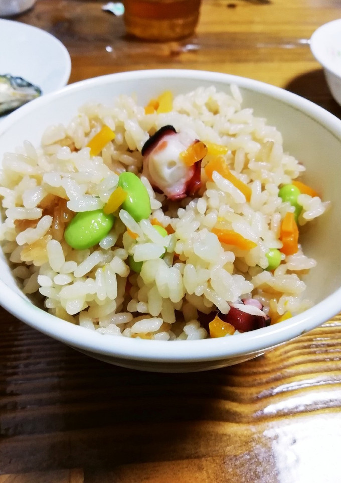 応用がきく。後まぜ、たこめし。混ぜご飯-レシピのメイン写真