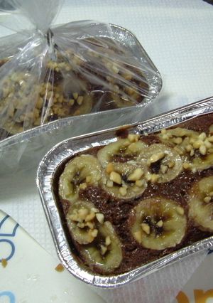 チョコバナナケーキ-レシピのメイン写真