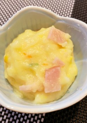 乳・マヨなし 離乳食完了期ポテトサラダ♪-レシピのメイン写真