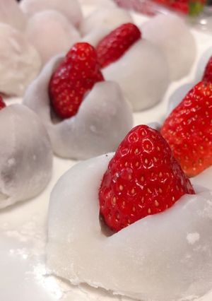 めちゃくちゃ簡単美味しい苺大福-レシピのメイン写真