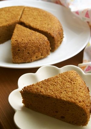 炊飯器で!コーヒーシフォンケーキ♪-レシピのメイン写真