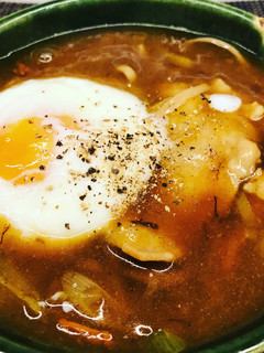 カレー蕎麦-レシピのメイン写真