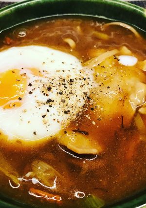 カレー蕎麦-レシピのメイン写真