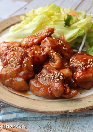 鶏肉の醤油こうじ+コチュジャン照り焼き-レシピのメイン写真