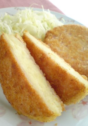 ハムでサンド☆マッシュポテトコロッケ-レシピのメイン写真