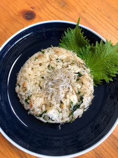 大葉香るジャコと醤油の和風チャーハン-レシピのメイン写真
