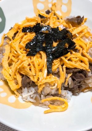 牛肉と新生姜の混ぜご飯-レシピのメイン写真