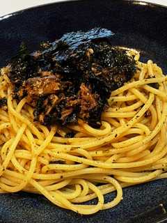 蒲焼缶の冷製パスタ-レシピのメイン写真