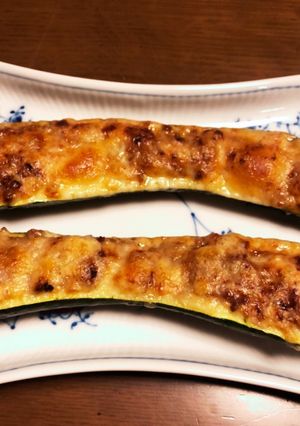 夏はやっぱりズッキーニボート！-レシピのメイン写真