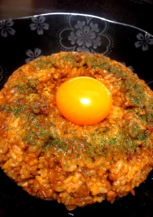 超手抜き！キーマカレー焼き飯の作り方-レシピのメイン写真