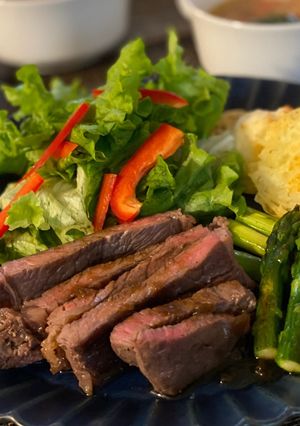 低温調理でビーフステーキ-レシピのメイン写真