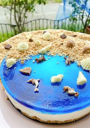 海レアチーズケーキbánh biển-レシピのメイン写真