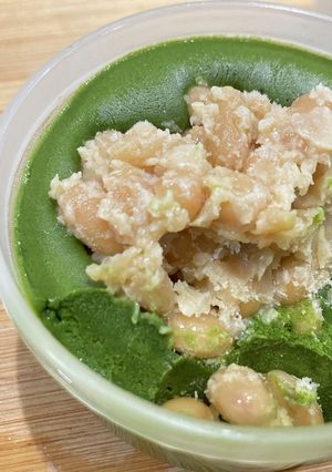 甘酒プロテインジェラート宇治抹茶発酵餡子-レシピのメイン写真