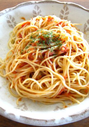 なすトマトのチーズパスタ（ポモドーロ）-レシピのメイン写真