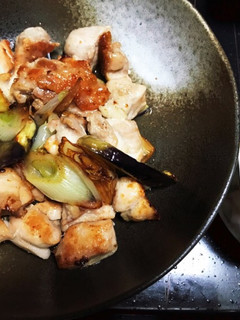 鶏モモとネギの蒸し焼き☆卸しポン酢で-レシピのメイン写真