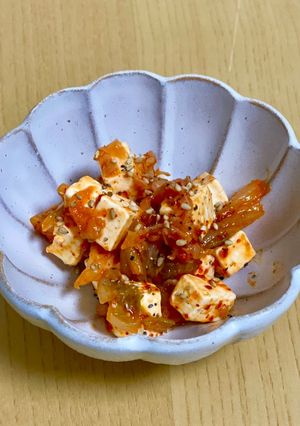 相性抜群！キムチのクリームチーズ和え-レシピのメイン写真