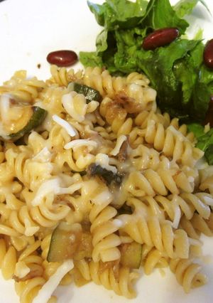 ベーコンとズッキーニのパスタ-レシピのメイン写真
