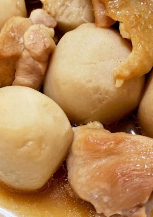 鶏もも肉と里芋の甘辛煮-レシピのメイン写真