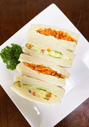 ヘルシー♡野菜ミックスサンド-レシピのメイン写真