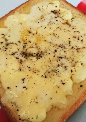 ハニマヨブラペチーズトースト-レシピのメイン写真