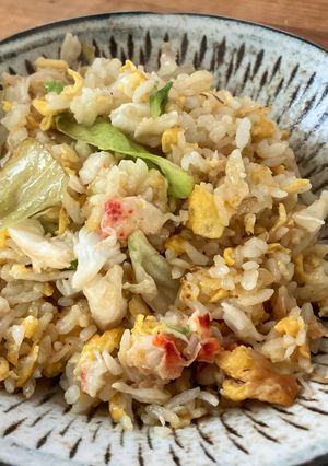 カニむき身チャーハン-レシピのメイン写真