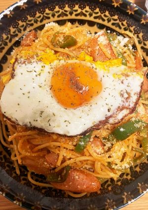 喫茶店のナポリタン-レシピのメイン写真
