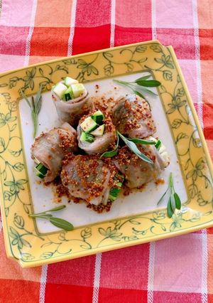 ズッキーニとセージの豚肉巻き巻き-レシピのメイン写真
