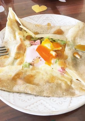 朝の定番★そば粉のガレット(5人分)-レシピのメイン写真