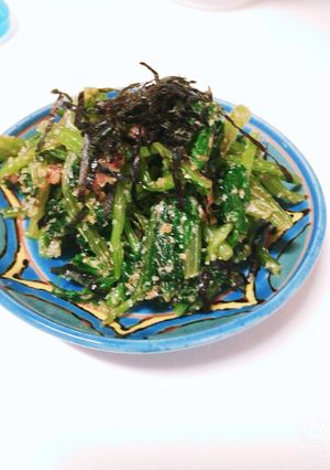 簡単！ほうれん草 ！副菜！-レシピのメイン写真