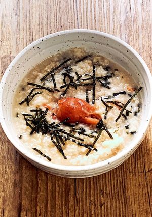 オートミール粥　レンジで簡単に出来ます！-レシピのメイン写真