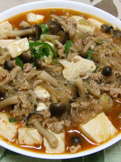 春雨&豆腐の麻婆風-レシピのメイン写真