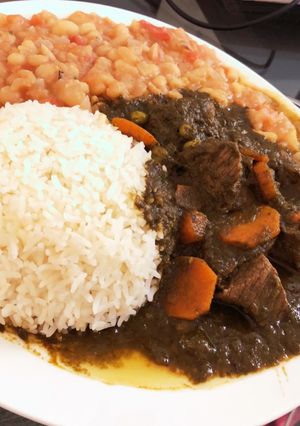 seco de carne 煮込み豆添え-レシピのメイン写真
