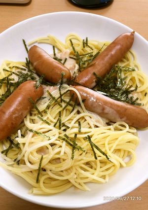 シャウエッセンパスタ-レシピのメイン写真