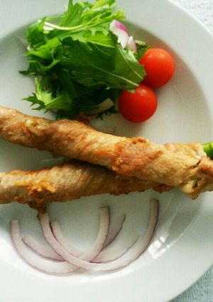 旬のアスパラで肉巻き-レシピのメイン写真