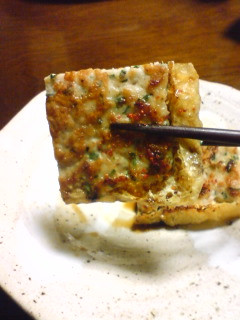 鶏ミンチの油揚げくっつけ焼き-レシピのメイン写真