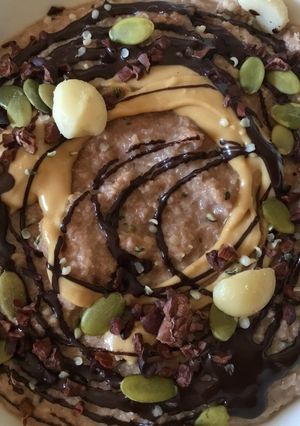 【低糖質】カリフラワーでチョコポリッジ-レシピのメイン写真