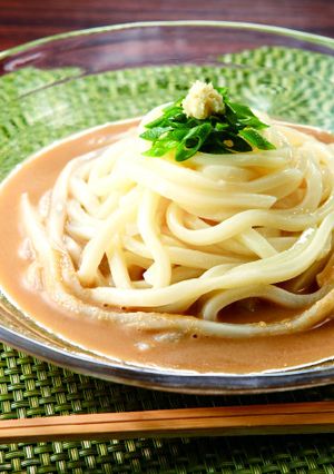 ごまだれ♪冷やしうどん-レシピのメイン写真