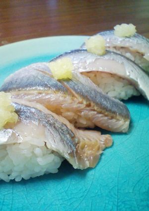 秋刀魚の握り寿司-レシピのメイン写真