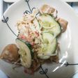 子供喜ぶかにかまサラダ♪ 旨味そのまま!