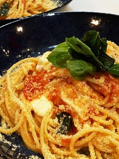トマトとモツァレラ☆バジルのパスタ-レシピのメイン写真