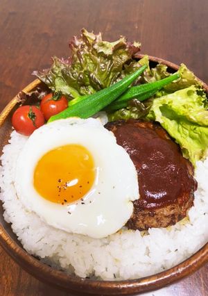 大人気♡ロコモコ丼-レシピのメイン写真