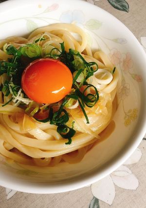 タレが決めて！冷やし月見うどん-レシピのメイン写真