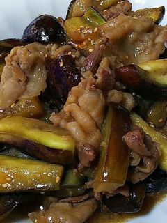 豚バラとなすの味噌炒め-レシピのメイン写真