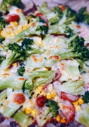 簡単ブロッコリーとソーセージのチーズ焼き-レシピのメイン写真