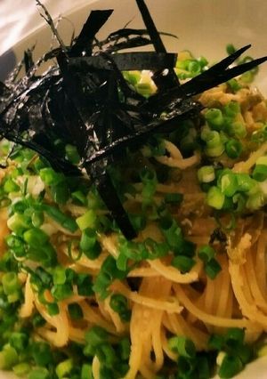 さっぱり高菜&明太子パスタ-レシピのメイン写真