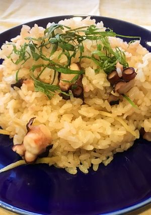 生姜でさっぱり！簡単たこ飯-レシピのメイン写真