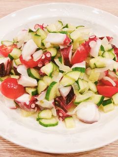 たこのマリネサラダ-レシピのメイン写真