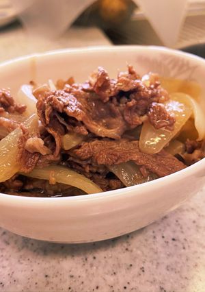 分子調理学こじまぽん助さん牛丼-レシピのメイン写真