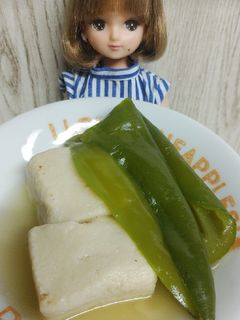 リカちゃん♡甘辛しし唐と高野豆腐炊いたん-レシピのメイン写真